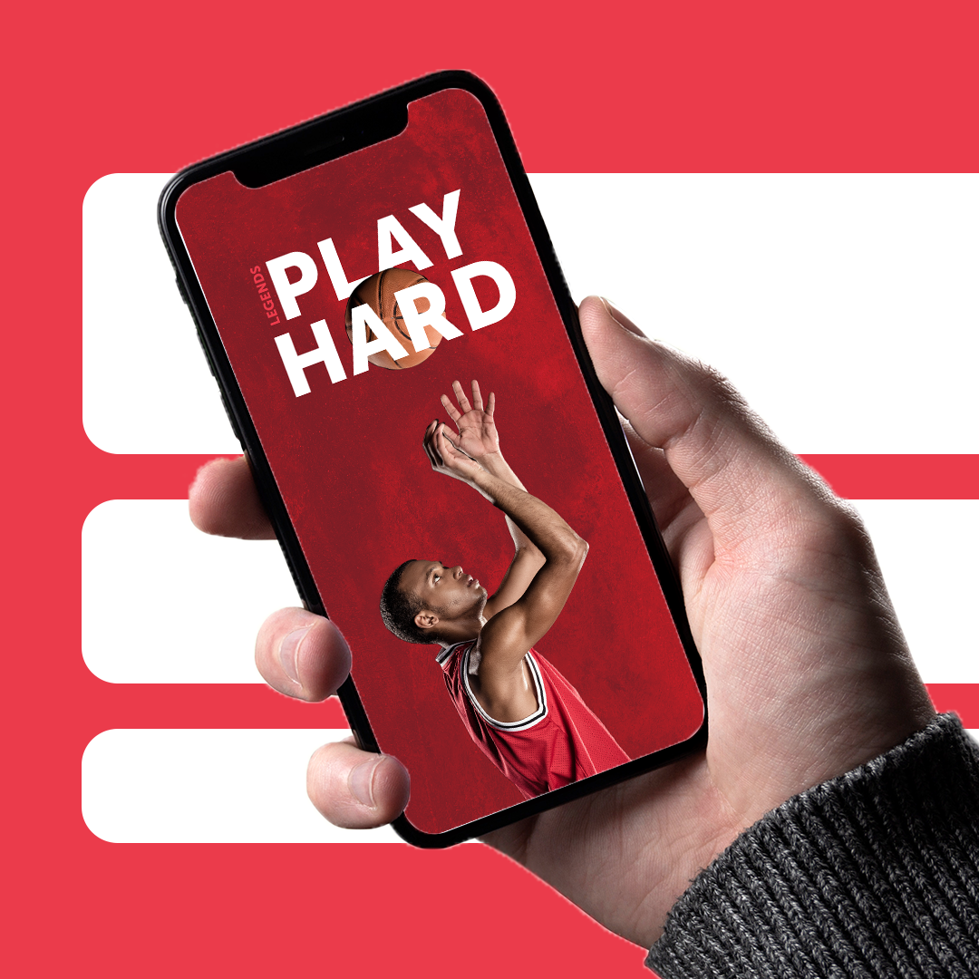 Basketbal social post